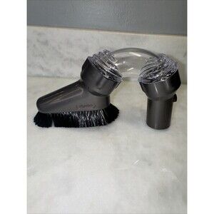 Dyson OEM Genuine Multi Angle Curved Dust Brush Attachment Part Gray & Clear